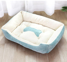 Charger l'image dans la galerie, Bone Pet Bed Warm Pet Products For Small Medium Large Dog Soft Pet Bed For Dogs Washable House For Cat Puppy Cotton Kennel Mat