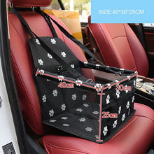 Charger l'image dans la galerie, Pet Dog Car Seat Cover Waterproof Dog Carrier Safe Dog Car Seat Basket Cat Puppy Bag Travel Mesh Hanging Bags