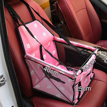 Charger l'image dans la galerie, Pet Dog Car Seat Cover Waterproof Dog Carrier Safe Dog Car Seat Basket Cat Puppy Bag Travel Mesh Hanging Bags