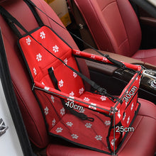 Charger l'image dans la galerie, Pet Dog Car Seat Cover Waterproof Dog Carrier Safe Dog Car Seat Basket Cat Puppy Bag Travel Mesh Hanging Bags