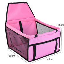 Charger l'image dans la galerie, Pet Dog Car Seat Cover Waterproof Dog Carrier Safe Dog Car Seat Basket Cat Puppy Bag Travel Mesh Hanging Bags