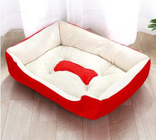 Charger l'image dans la galerie, Bone Pet Bed Warm Pet Products For Small Medium Large Dog Soft Pet Bed For Dogs Washable House For Cat Puppy Cotton Kennel Mat