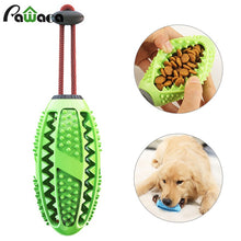 Charger l'image dans la galerie, Dog Interactive Natural Rubber Ball Puppy Chew Toy Food Dispenser Ball Bite-Resistant Clean Teeth Pet Playing Balls Pet Dog Toys