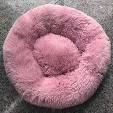 Charger l'image dans la galerie, VIP LINK - Dog Long Plush Dounts Beds Calming Bed Hondenmand Pet Kennel Super Soft Fluffy Comfortable for Large Dog / Cat House