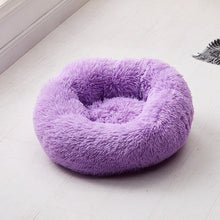 Charger l'image dans la galerie, VIP LINK - Dog Long Plush Dounts Beds Calming Bed Hondenmand Pet Kennel Super Soft Fluffy Comfortable for Large Dog / Cat House