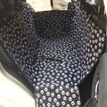 Charger l'image dans la galerie, Pet Carriers Oxford Waterproof Dog Car Seat Cover Pet Car Back Seat Dog Carrier Paw Pattern Pet Mat Hammock Cushion Protector