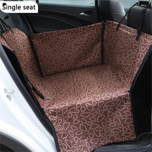 Charger l'image dans la galerie, Pet Carriers Oxford Waterproof Dog Car Seat Cover Pet Car Back Seat Dog Carrier Paw Pattern Pet Mat Hammock Cushion Protector