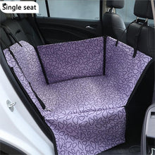 Charger l'image dans la galerie, Pet Carriers Oxford Waterproof Dog Car Seat Cover Pet Car Back Seat Dog Carrier Paw Pattern Pet Mat Hammock Cushion Protector