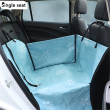 Charger l'image dans la galerie, Pet Carriers Oxford Waterproof Dog Car Seat Cover Pet Car Back Seat Dog Carrier Paw Pattern Pet Mat Hammock Cushion Protector