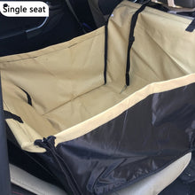 Charger l'image dans la galerie, Pet Carriers Oxford Waterproof Dog Car Seat Cover Pet Car Back Seat Dog Carrier Paw Pattern Pet Mat Hammock Cushion Protector