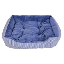 Charger l'image dans la galerie, 6 Size Pet Bed Dog Warm Pad Winter Mat Striped Pet Products Small Medium Large Big Size Easy to Clean Kennel Waterproof Pet Nest