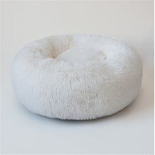 Charger l'image dans la galerie, Hot Luxury Round Dog Bed Warm Deep Sleep Donut Pet Beds for Cat Small Medium Large Dogs Long-Pile Fur Puppy Mat Soft Dog House