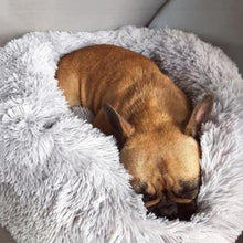 Charger l'image dans la galerie, Hot Luxury Round Dog Bed Warm Deep Sleep Donut Pet Beds for Cat Small Medium Large Dogs Long-Pile Fur Puppy Mat Soft Dog House