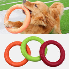 Charger l'image dans la galerie, Dog Toys Flying Discs Pet Interactive Training Ring Dog Portable Outdoor for Small Large Dog Chew Toys Pet Motion Tools Products
