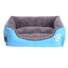 Charger l'image dans la galerie, Waterproof Bottom Soft Fleece Warm Cat Bed House Cama Perro S-3XL 10 Colors Paw Pet Sofa  Beds Pet Bed House