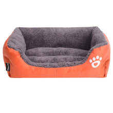Charger l'image dans la galerie, Waterproof Bottom Soft Fleece Warm Cat Bed House Cama Perro S-3XL 10 Colors Paw Pet Sofa  Beds Pet Bed House