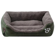 Charger l'image dans la galerie, Waterproof Bottom Soft Fleece Warm Cat Bed House Cama Perro S-3XL 10 Colors Paw Pet Sofa  Beds Pet Bed House