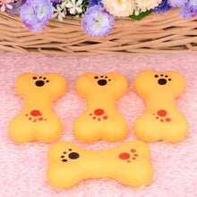 Charger l'image dans la galerie, Resistant To Bite Bone Dog Toy Puppy Molars Rubber Ball Play For Teeth Training Thermal Plastic Rubber Pet Dog Toys Squeaking