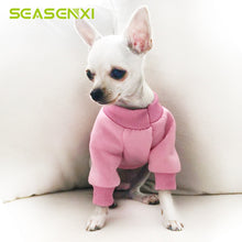 Charger l'image dans la galerie, Warm Dog Clothes Winter Pet Dog Coat Jacket for Small Dogs Chihuahua/Yorkie/French bulldog Clothes Hoodies Dogs Pets Clothing