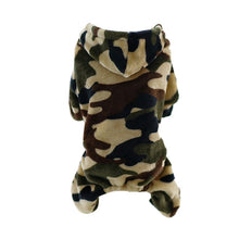 Charger l'image dans la galerie, 100% Fleece Waterproof Dog Coat Winter Puppy Clothes Camo Pattern Small Dog Jacket Chihuahua Yorkie Clothing S-XXL